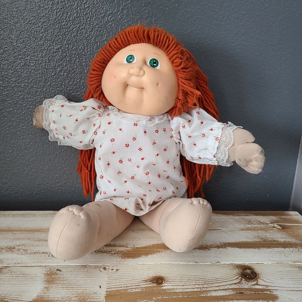 Cabbage Patch‎ Kids CPK Doll Red Hair Vintage
